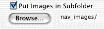 Put Images in Subfolder