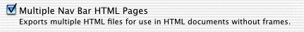 Multiple Nav Bar HTML Pages
